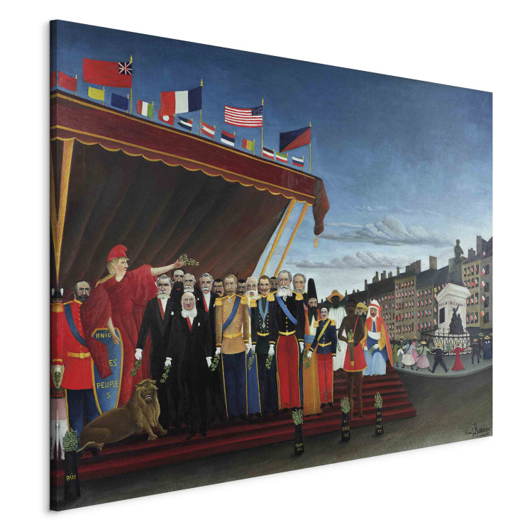 Art Reproduction The Representatives of Foreign Powers Coming to Salute the Republic as a Sign of Peace 153446 additionalImage 2