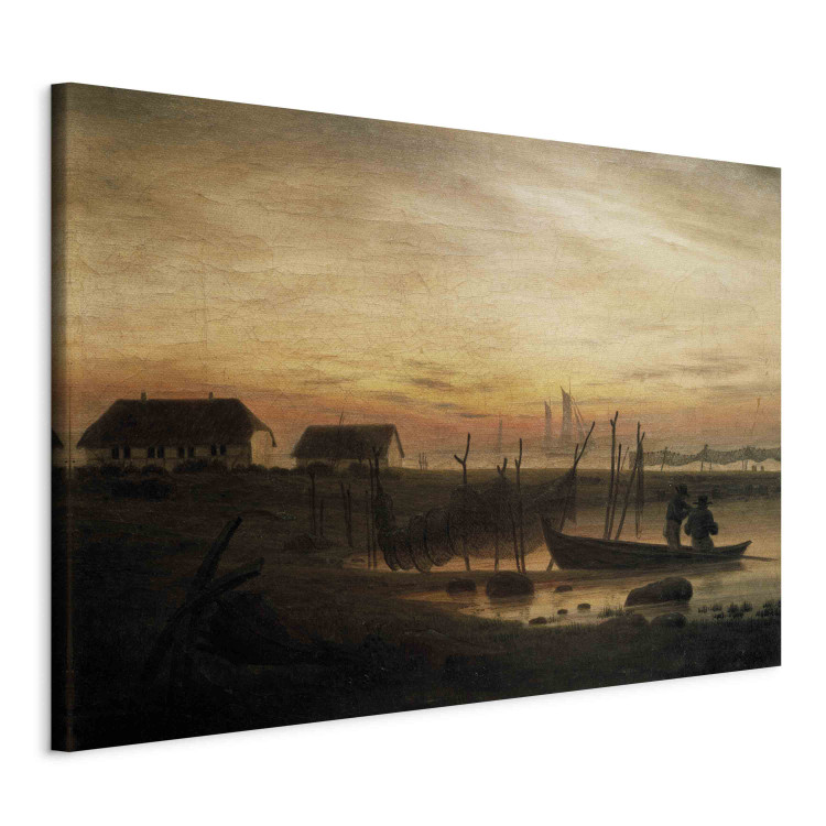 Reproduction Painting Coastal landscape in the evening light 154346 additionalImage 2