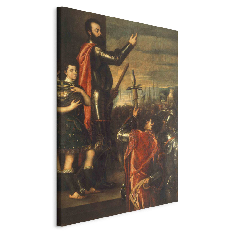 Reproduction Painting General del Vasto's address to his soldiers 155446 additionalImage 2