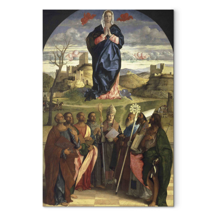 Reproduction Painting Virgin Mary in glory with the Saints 157246