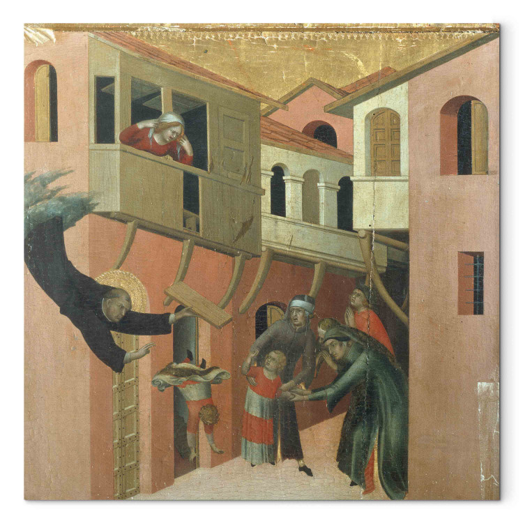 Reproduction Painting Beatified Agostino Novello's miracle on the boy who fell from the balcony 158146