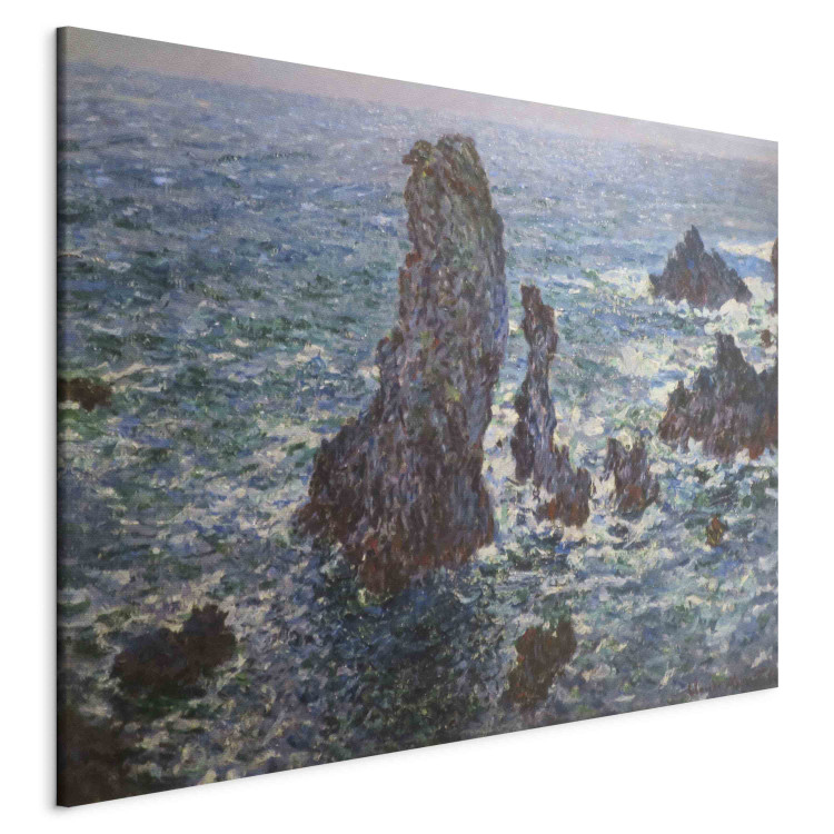 Reproduction Painting Rocks at Port-Coton, Rough Sea  159846 additionalImage 2
