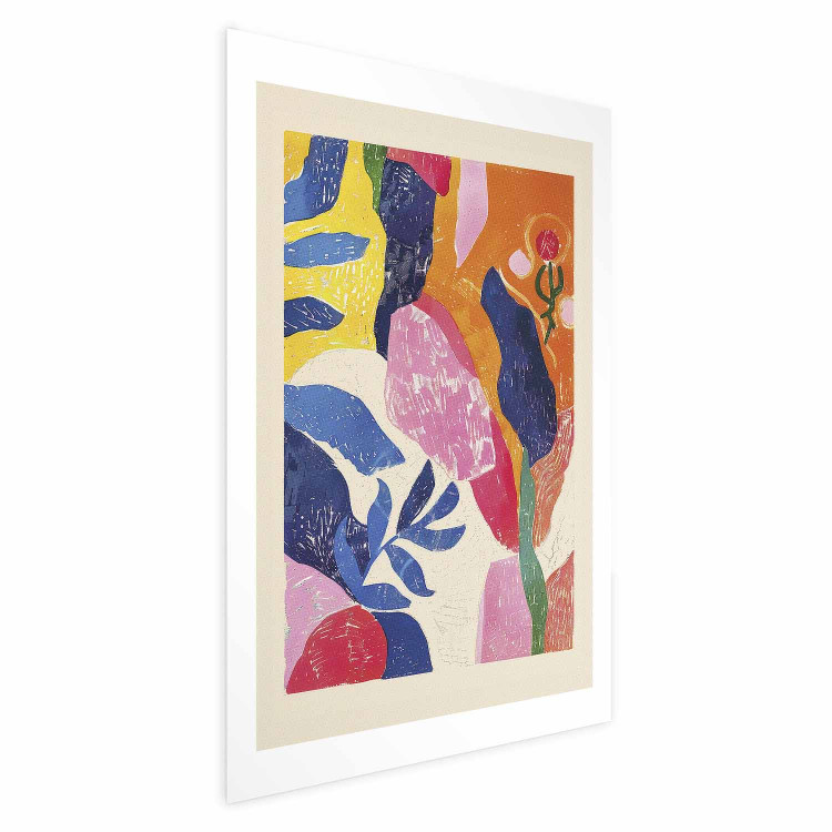 Wall Poster Colorful Abstraction - A Composition Inspired by the Style of Matisse 159946 additionalImage 19