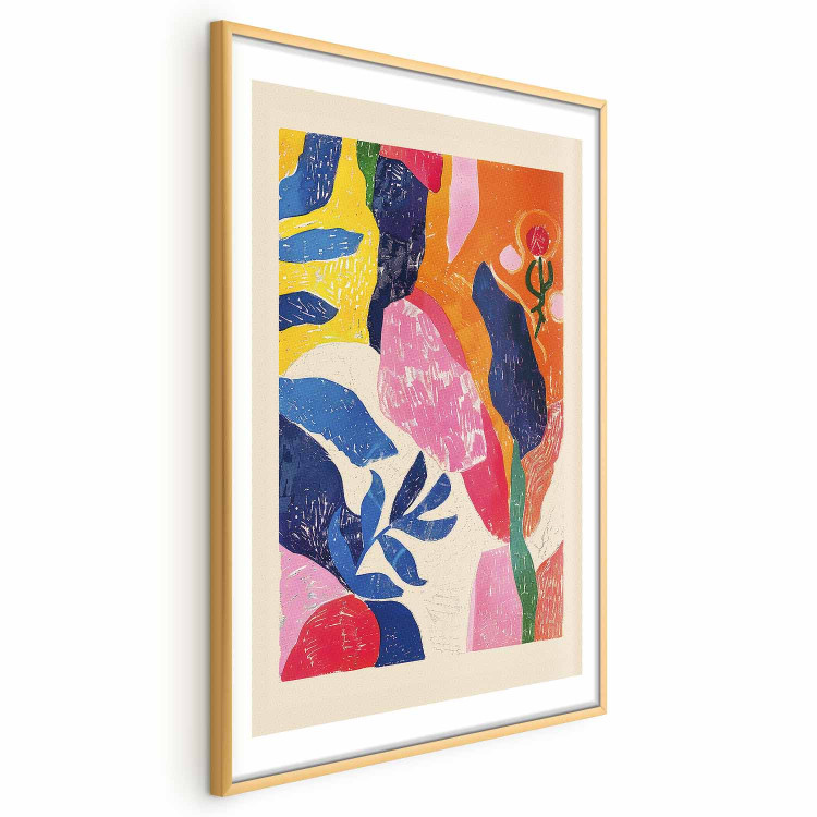 Wall Poster Colorful Abstraction - A Composition Inspired by the Style of Matisse 159946 additionalImage 21