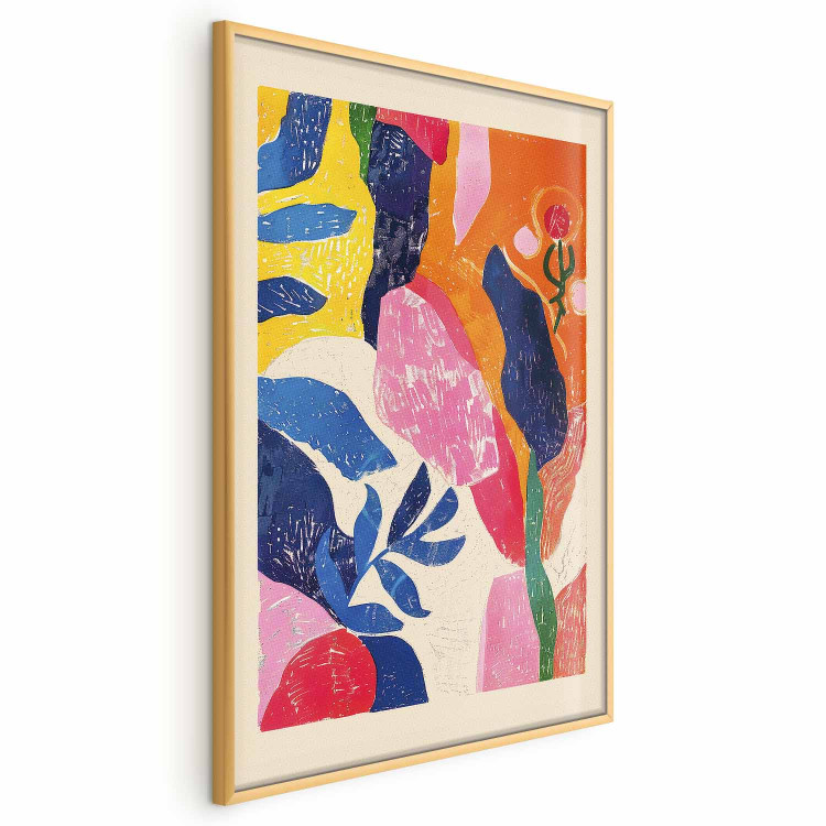 Wall Poster Colorful Abstraction - A Composition Inspired by the Style of Matisse 159946 additionalImage 7