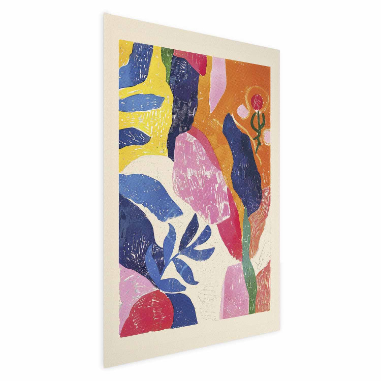 Wall Poster Colorful Abstraction - A Composition Inspired by the Style of Matisse 159946 additionalImage 6