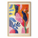 Wall Poster Colorful Abstraction - A Composition Inspired by the Style of Matisse 159946 additionalThumb 5