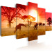 Canvas Art Print Sunny colours of Africa 58546 additionalThumb 2