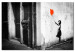 Canvas Girl with balloon (Banksy) 58946