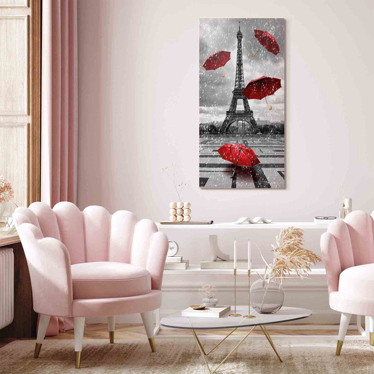 Canvas Paris: Red Umbrellas 91946 additionalImage 9
