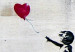 Print On Glass Girl With a Balloon by Banksy [Glass] 94546 additionalThumb 5