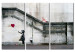 Print On Glass Girl With a Balloon by Banksy [Glass] 94546 additionalThumb 2