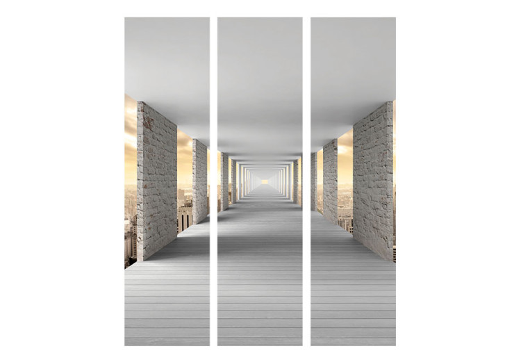 Room Divider Sky Corridor - New York architecture beyond brick walls 95246 additionalImage 3