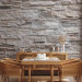 Photo Wallpaper Enchantment - beige background with irregular texture of stone blocks 97946 additionalThumb 6