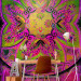 Photo Wallpaper Mandala: Pink Expression 98046 additionalThumb 4