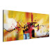 Canvas Street Melodies (1-part) Wide - Abstraction in Light Theme 107356 additionalThumb 2