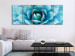 Canvas Abstract agave - succulent in shades of blue 117856 additionalThumb 3