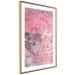 Wall Poster Marble Shape - delicate feminine lineart on a pink background 118256 additionalThumb 6