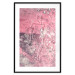 Wall Poster Marble Shape - delicate feminine lineart on a pink background 118256 additionalThumb 15