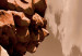 Canvas Orange rocks - photo in sepia with a rock formation against the sky 123756 additionalThumb 4