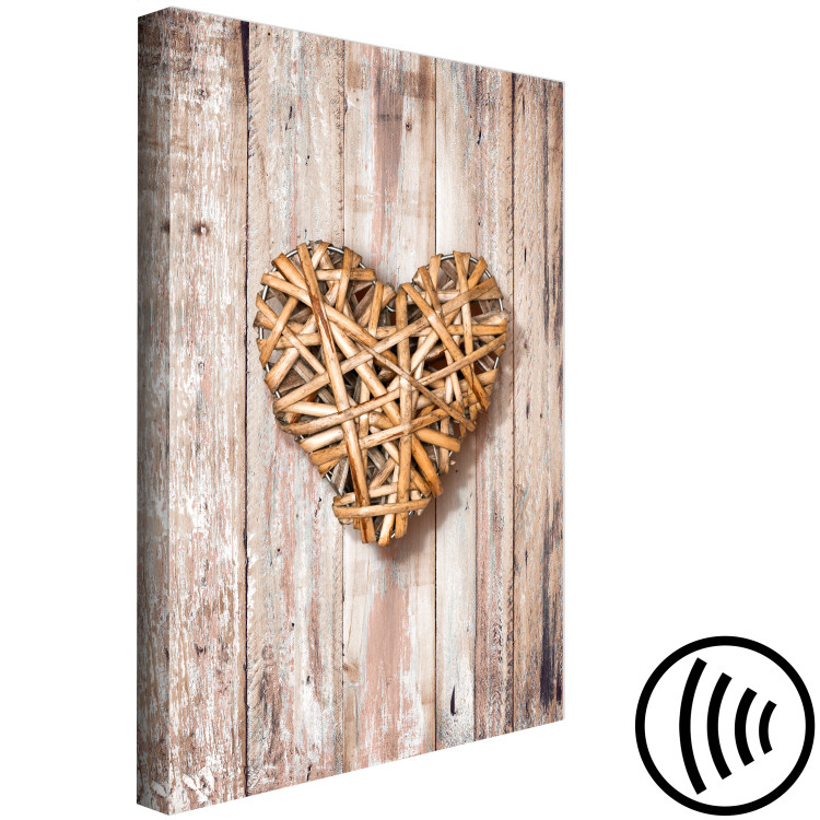 Canvas Print Hot Heart (1 Part) Vertical 125256 additionalImage 6
