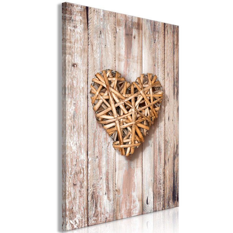 Canvas Print Hot Heart (1 Part) Vertical 125256 additionalImage 2