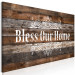 Canvas Print Bless Our Home (1 Part) Narrow 125856 additionalThumb 2