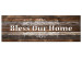 Canvas Print Bless Our Home (1 Part) Narrow 125856