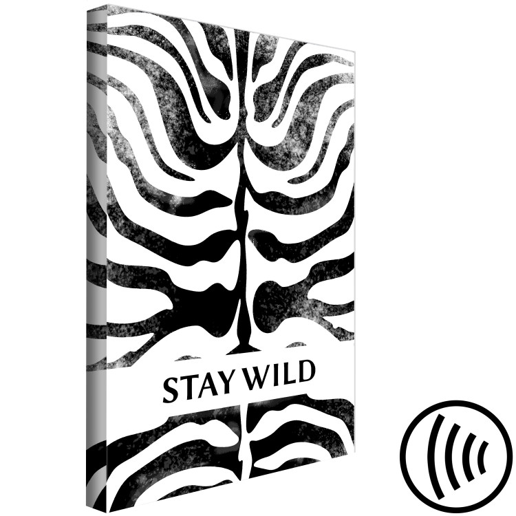 Canvas Print Stay Wild (1 Part) Vertical 127056 additionalImage 6