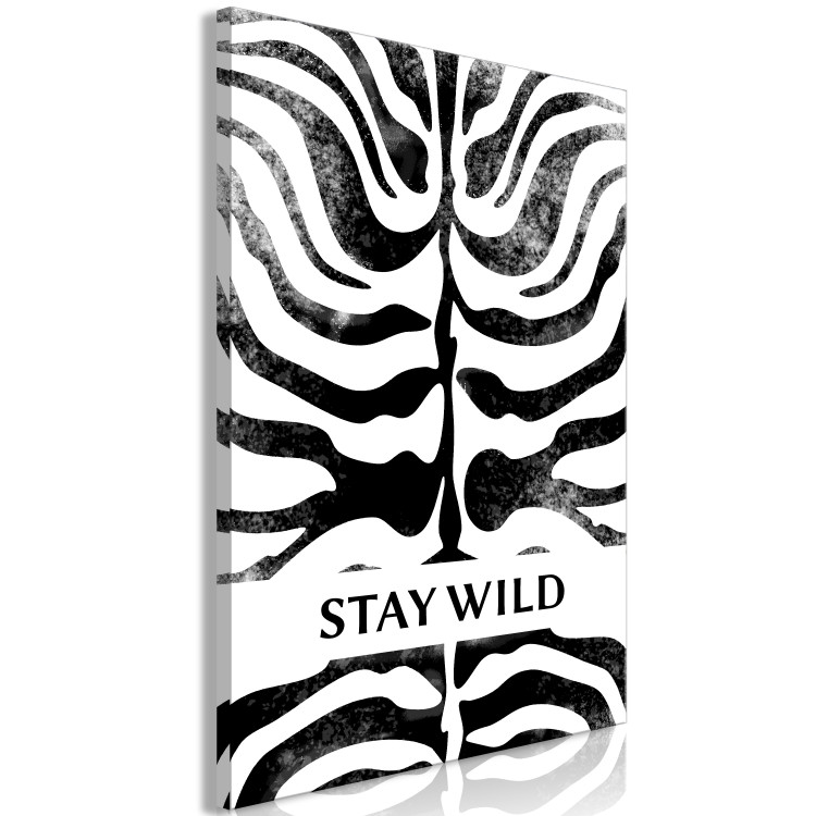 Canvas Print Stay Wild (1 Part) Vertical 127056 additionalImage 2
