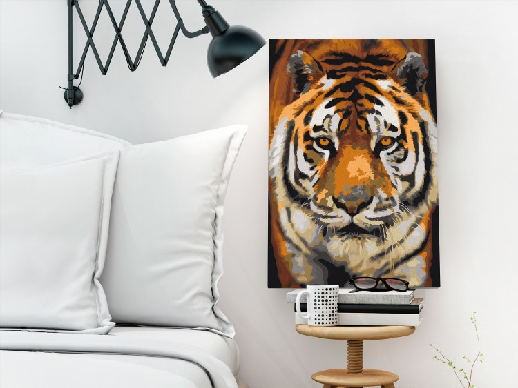 Paint by Number Kit Asian Tiger 127156 additionalImage 2