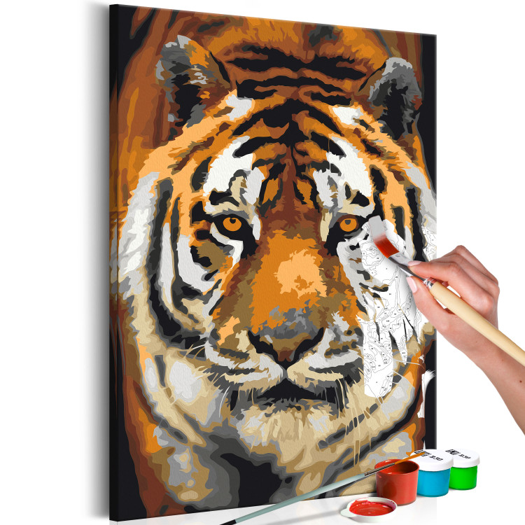 Paint by Number Kit Asian Tiger 127156 additionalImage 3