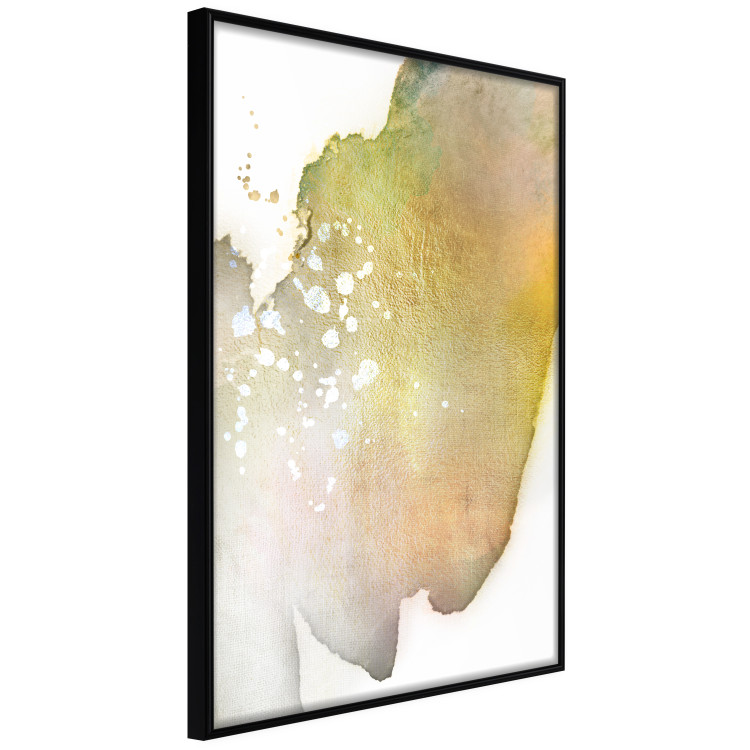 Wall Poster Golden Touch - abstract green texture on white background 127856 additionalImage 3