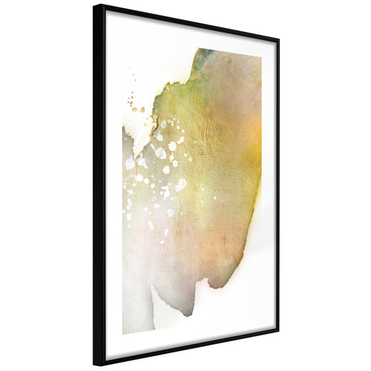 Wall Poster Golden Touch - abstract green texture on white background 127856 additionalImage 12