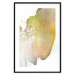 Wall Poster Golden Touch - abstract green texture on white background 127856 additionalThumb 15