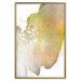 Wall Poster Golden Touch - abstract green texture on white background 127856 additionalThumb 17