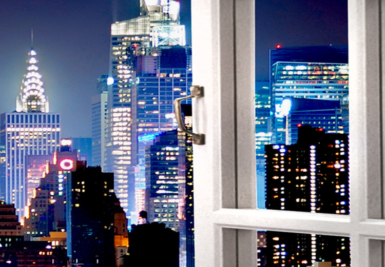Large canvas print Window: View of New York II [Large Format] 128656 additionalImage 3