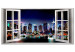 Large canvas print Window: View of New York II [Large Format] 128656