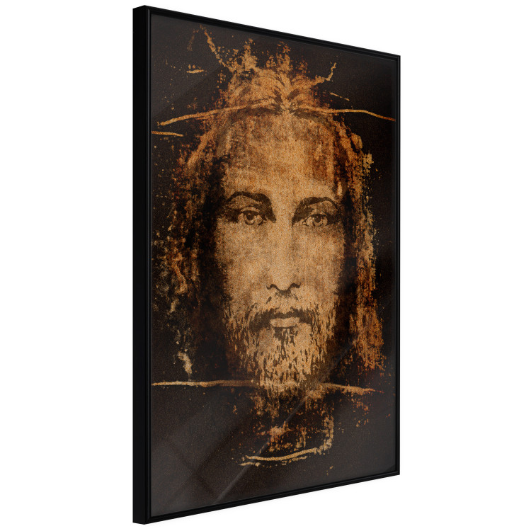 Wall Poster Turin Shroud - sacred composition with reflection of the face of the Son of God 129356 additionalImage 2