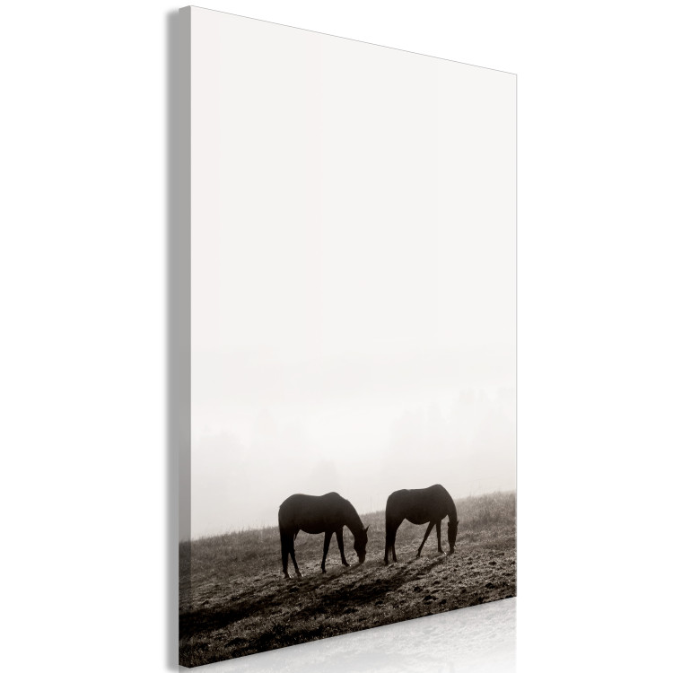Canvas Art Print Morning Grazing (1 Part) Vertical 130256 additionalImage 2