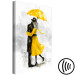 Canvas Print Under Yellow Umbrella (1 Part) Vertical 132156 additionalThumb 6