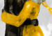Canvas Print Under Yellow Umbrella (1 Part) Vertical 132156 additionalThumb 4