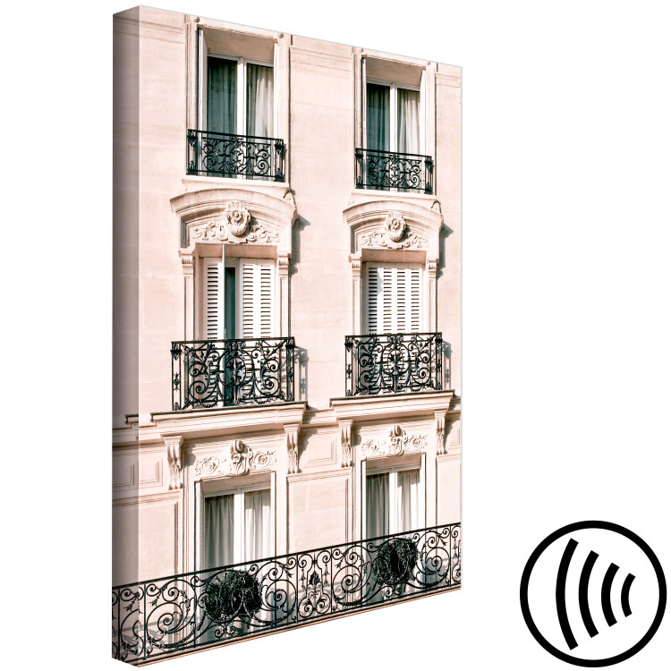 Canvas Art Print Paris shutters - photograph of the French capital architecture 132256 additionalImage 6