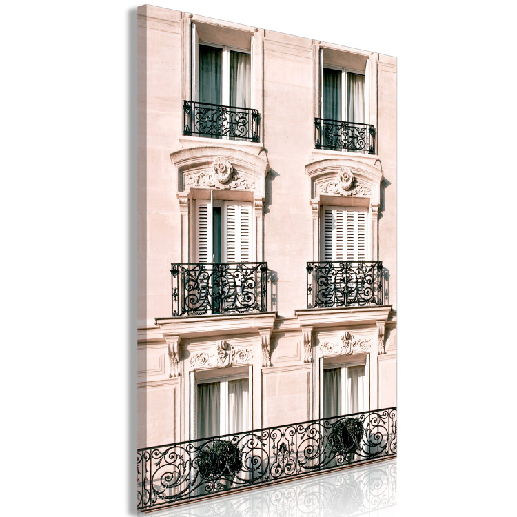 Canvas Art Print Paris shutters - photograph of the French capital architecture 132256 additionalImage 2
