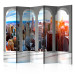 Room Divider Screen Pillars and New York II (5-piece) - view of New York architecture 132556