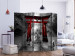 Folding Screen Buddha Smile (Red) II [Room Dividers] 133256 additionalThumb 2