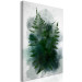 Canvas Fern in the fog - plant leaves in cold fog cloud, green and grey 134456 additionalThumb 2