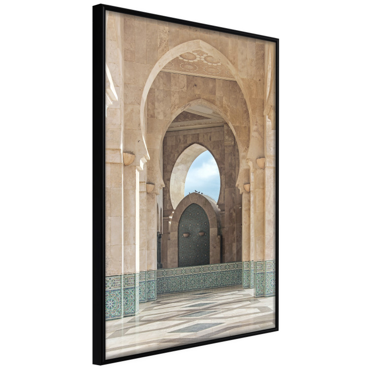 Poster Stone Arches - architecture of a light-colored building with columns and ornaments 134756 additionalImage 11