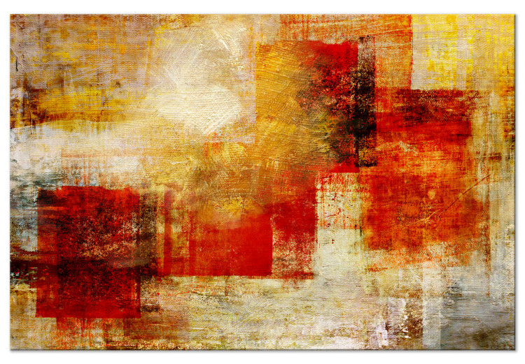Canvas Print Painting Tango (1-piece) Wide - abstraction of colorful texture 134856