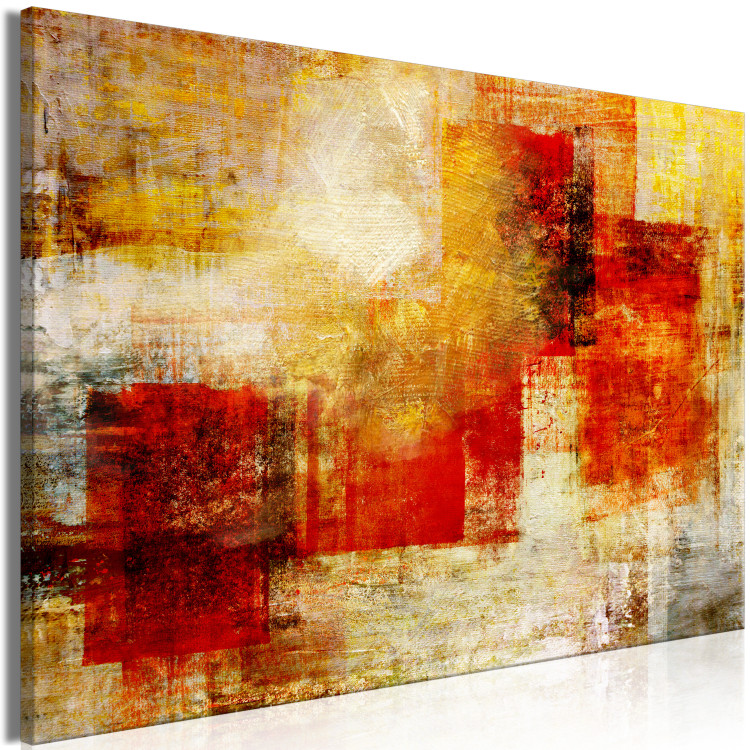 Canvas Print Painting Tango (1-piece) Wide - abstraction of colorful texture 134856 additionalImage 2